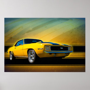 Poster 1969 de Camaro SS