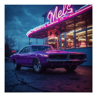 Pôster 1969 Dodge Charger