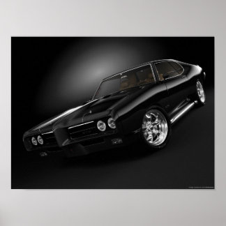 Pôster 1969 pontiac gto"O juiz" - Personalizado