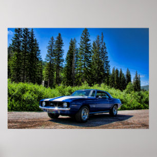 Poster 1969 SS Camaro