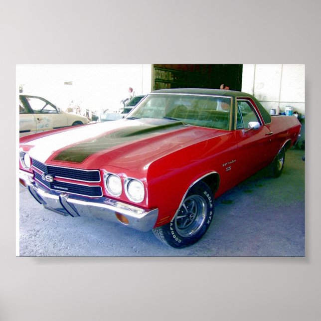 Poster 1970 Chevy El Camino SS 396 (Frente)