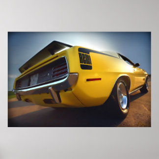 Pôster 1970 Plymouth HEMI "Cuda Hemicuda