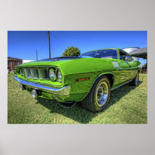 Poster 1971 340' Cuda em HDR