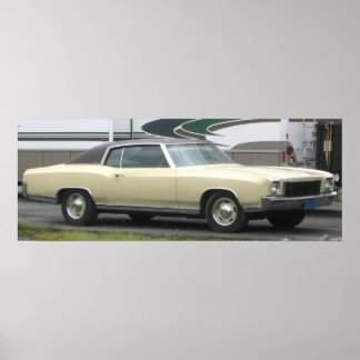 Pôster 1971 Chevrolet/Chevy Monte Carlo