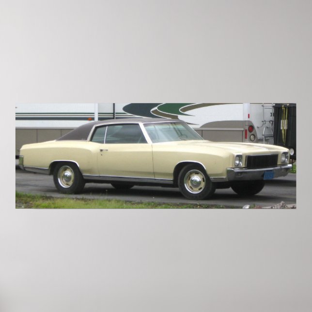 Poster 1971 Chevrolet Monte Carlo (Frente)