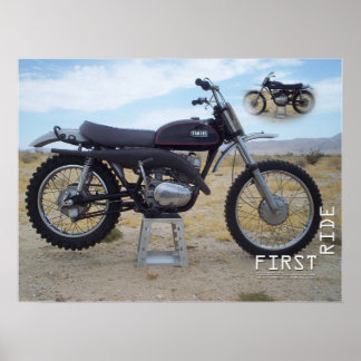 poster 1971 Yamaha RT1 360MX