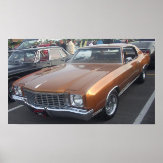 Poster 1972 Chevrolet/Chevy Monte Carlo