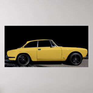Poster 1974 do iNiEZiONE de Alfa Romeo 2000 GTV
