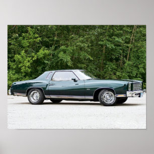 Pôster 1977 Chevrolet/Chevy Monte Carlo