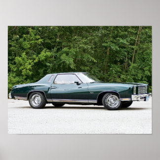 Pôster 1977 Chevrolet/Chevy Monte Carlo