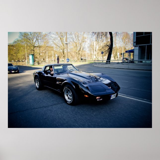 Pôster 1979 Corvette Classic Sportscar (Frente)