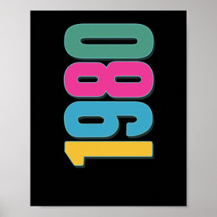 Poster 1980 A melhor década