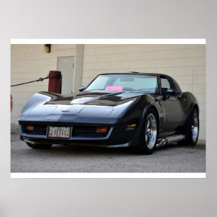 Pôster 1982 C3 Corveta