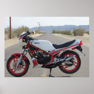 Poster 1985 de Yamaha RZ350
