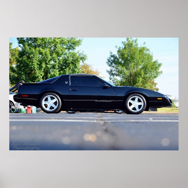 Pôster 1991 Pontiac Firebird Formula (Frente)