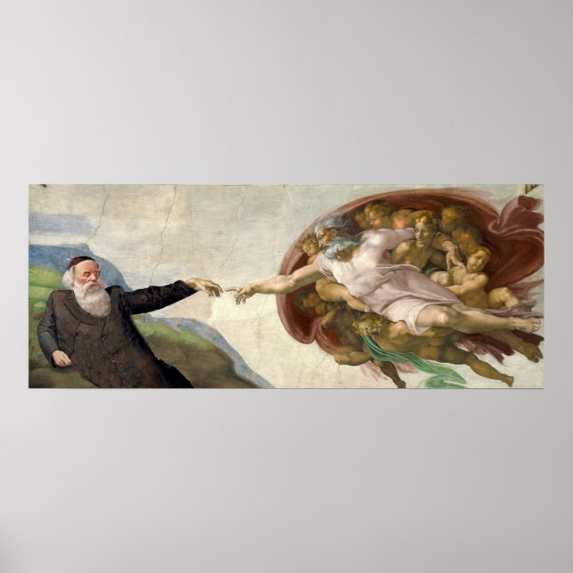 POSTER 19 KISLEV- CREATION OF MAN (Frente)