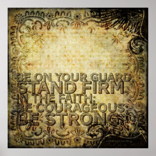 Pôster 1 16:13 dos Corinthians