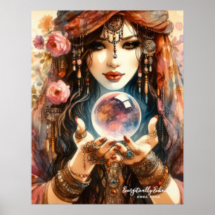 Poster *~* 1 A100 Leitor Psicóquico Coluna Cristal Gypsy