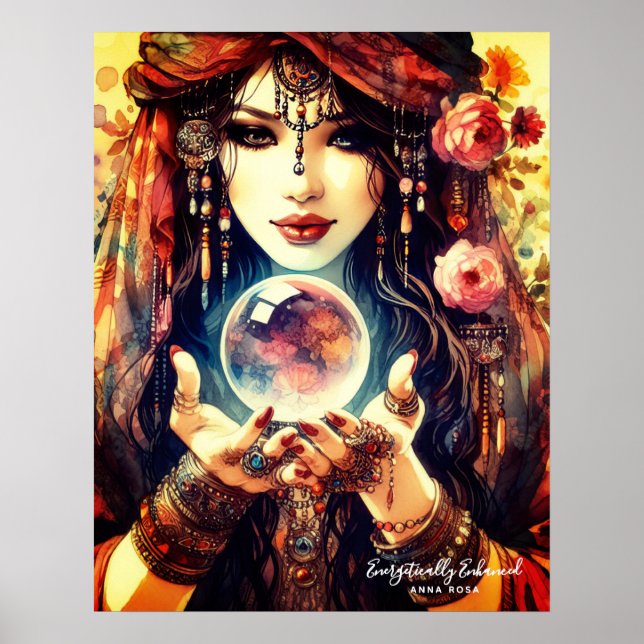 Poster *~* 1 A100 Leitor Psicóquico Crystal Pall 1 (Frente)