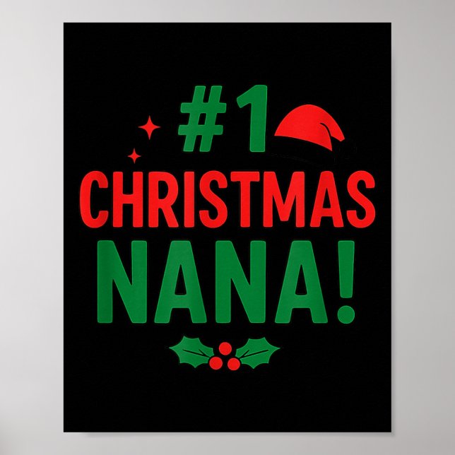 Poster #1 Christmas Nana  (Frente)