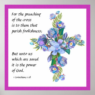 Poster 1 Corintianos 1:18