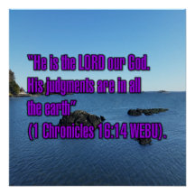 1 Crônicas 16:14 WEBU
