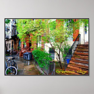 Poster 1 - Greenwich Village, NYC
