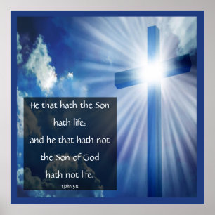 Poster 1 John 5:12