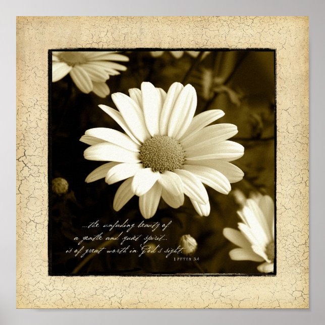 Poster 1 Peter 3:4 (Frente)