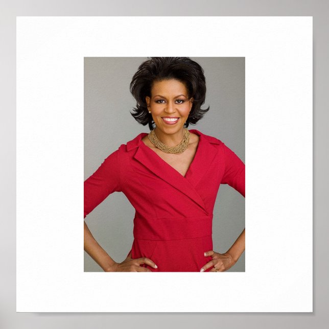 POSTER 1RUA LADY MICHELLE OBAMA (Frente)