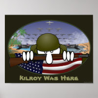 2ª Guerra Mundial - Kilroy-Poster 1