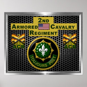 Poster 2º Regimento de Cavalaria Blindada “Sempre Pronto”