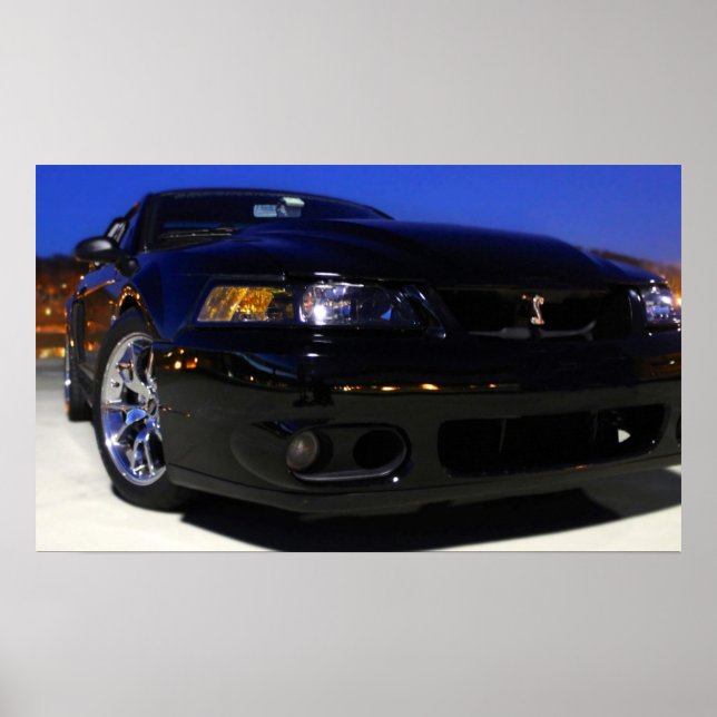 Poster 2000 Mustang Cobra (Frente)