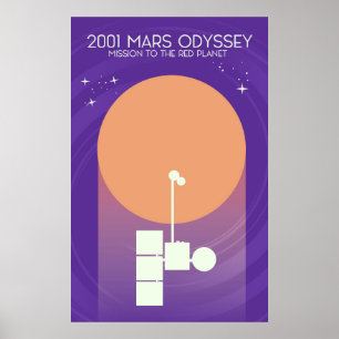 Poster 2001 mars odyssey