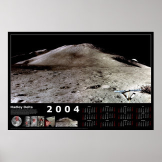 Poster 2004 Hadley Delta Calendar