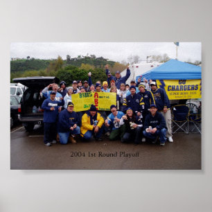 Poster 2004 Jogo de jogo das carregadoras