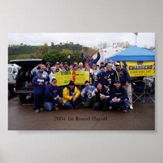 Poster 2004 Jogo de jogo das carregadoras