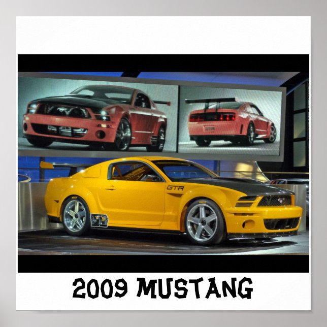 Poster 2005-Mustang-GT-R-Concept-hr-012, 2009 mustang (Frente)