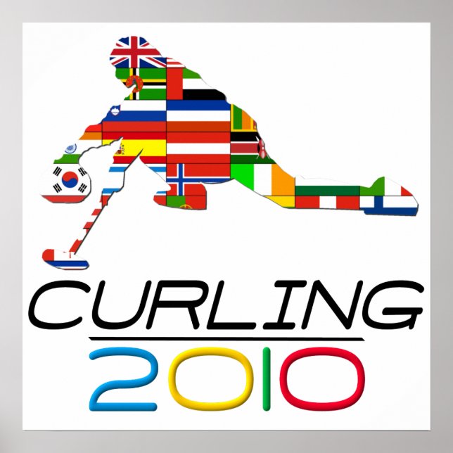 Poster 2010: Curling (Frente)