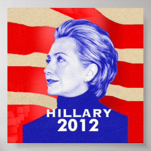 Poster 2012 de Hillary Clinton