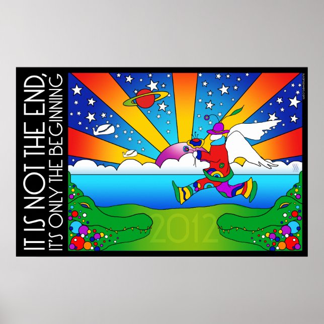 Pôster 2012 Não é o fim, é apenas o começo (Frente)