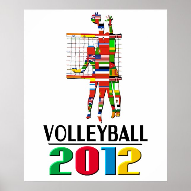 Poster 2012: Voleibol (Frente)