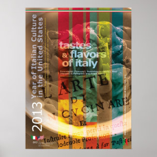Pôster 2013 Ano da Cultura Italiana Comida