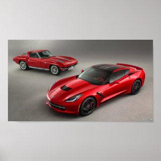 Poster 2014 Chevrolet Corvette Stingray