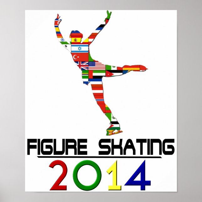 Pôster 2014: Patinação na Figura (Frente)