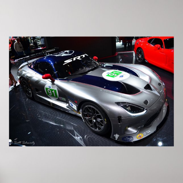 Poster 2014 SRT Viper GTSR (Frente)