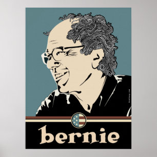 Poster 2016 das máquinas de lixar de Bernie