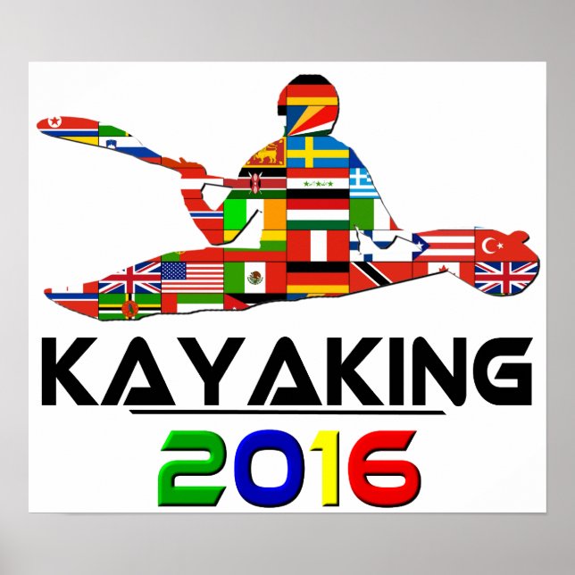 Poster 2016: Kayaking (Frente)