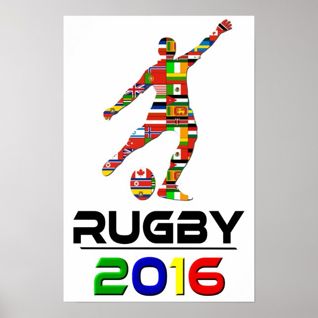 Pôster 2016: Rugby (Frente)