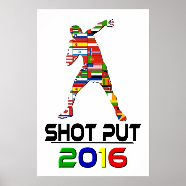 Poster 2016:Shot Put (Frente)